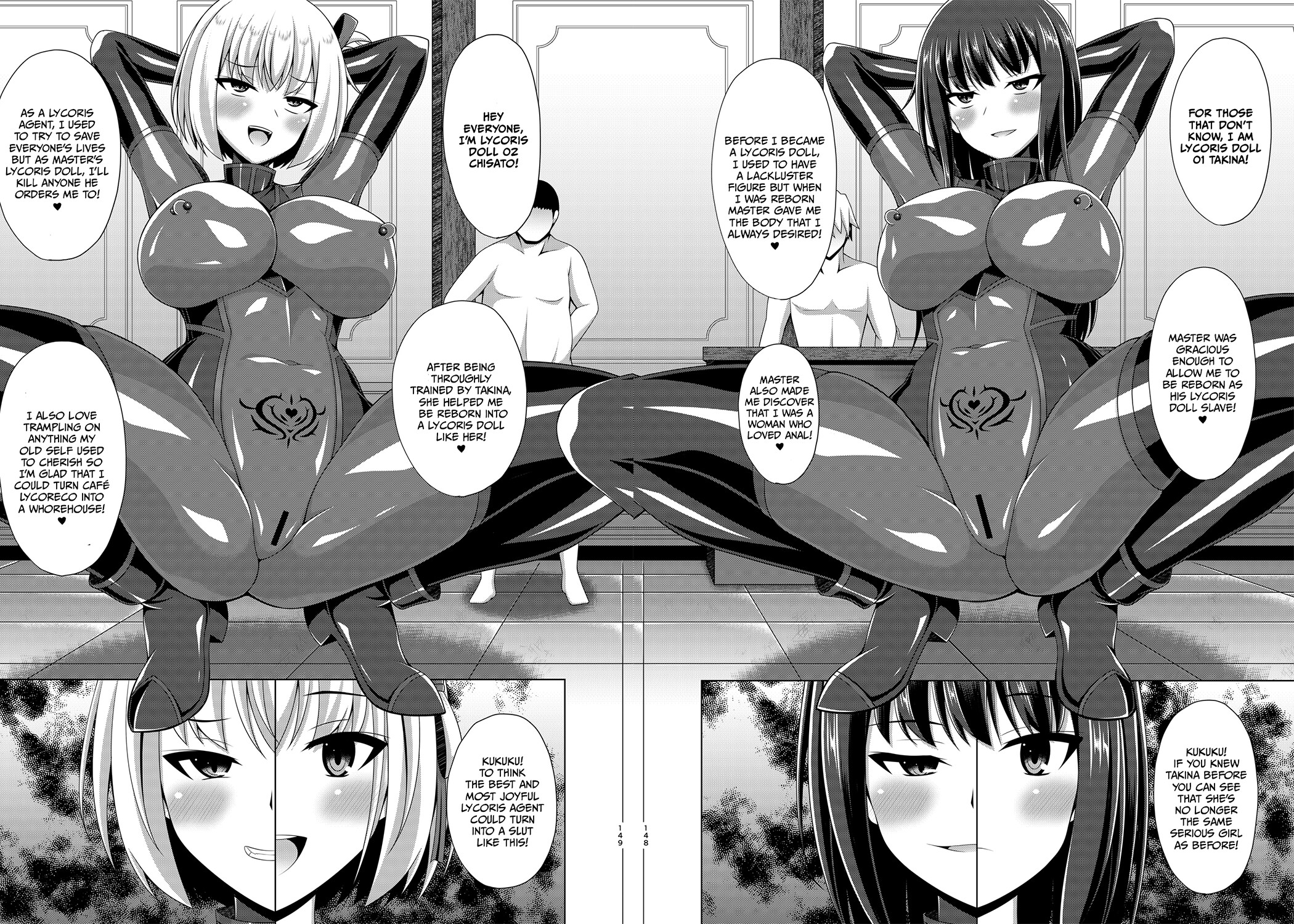 Hentai Manga Comic-The flowers of the other shore bloom in a lewd and wild manner.-Read-149